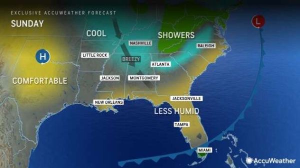 From Appalachians to Florida, chilly temps expected soon across South