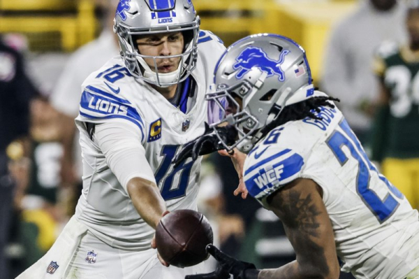Jahmyr Gibbs breakout performance leads Lions past Raiders Jahmyr Gibbs breakout performance leads Lions past Raiders