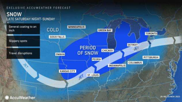 Post-holiday travelers could see winter-like conditions across Midwest Post-holiday travelers could see winter-like conditions across Midwest