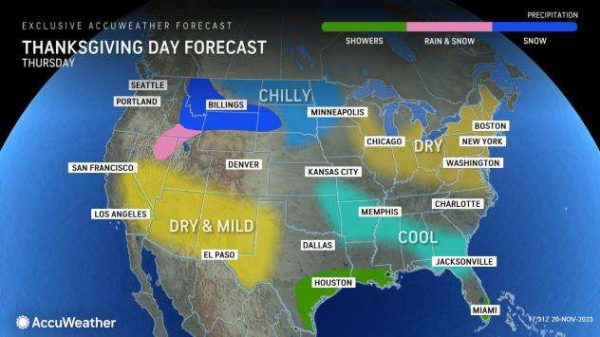 Weather for Macy's Thanksgiving Day Parade could be repeat of last year