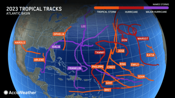 Will new Atlantic storm form as end of hurricane season nears? Will new Atlantic storm form as end of hurricane season nears?