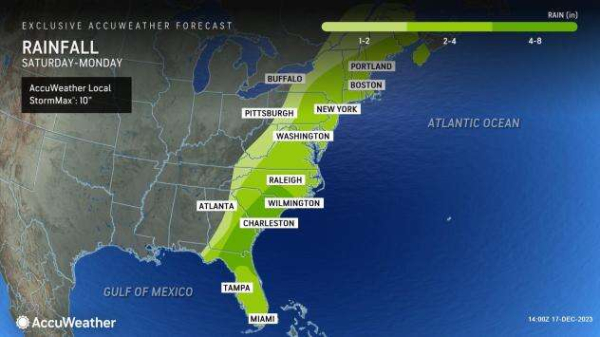 Coastal storm could snarl traffic in the Northeast