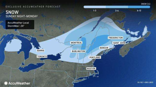 Weekend storm to dish wintry weather to parts of Midwest, Northeast
