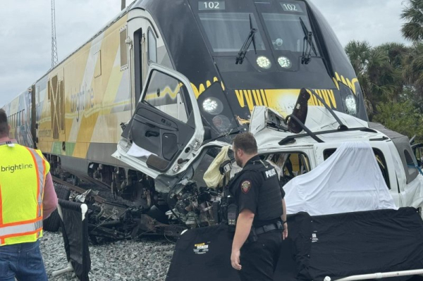NTSB investigates two Brightline train crashes at same crossing NTSB investigates two Brightline train crashes at same crossing