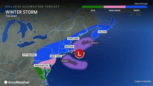 NYC, Philadelphia could see wet roads, heavy snow as front pushes eastward