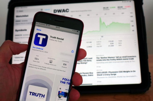 Shares of Trump Media plunge after release of weak Truth Social sales figures Shares of Trump Media plunge after release of weak Truth Social sales figures