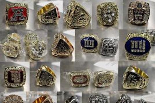 Customs officers seize shipment of fake sports championship rings Customs officers seize shipment of fake sports championship rings