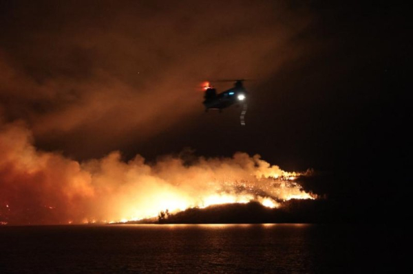 California Thompson fire 29% contained, smaller French fire 5% contained California Thompson fire 29% contained, smaller French fire 5% contained