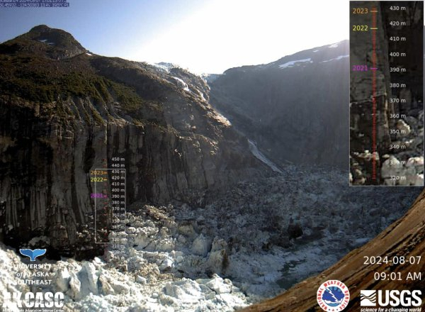 Alaska glacier outburst floods Juneau, damages more than 100 homes