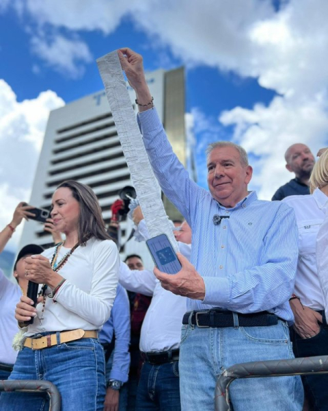 U.S. recognizes opposition candidate González as winner of Venezuela's election U.S. recognizes opposition candidate González as winner of Venezuela's election