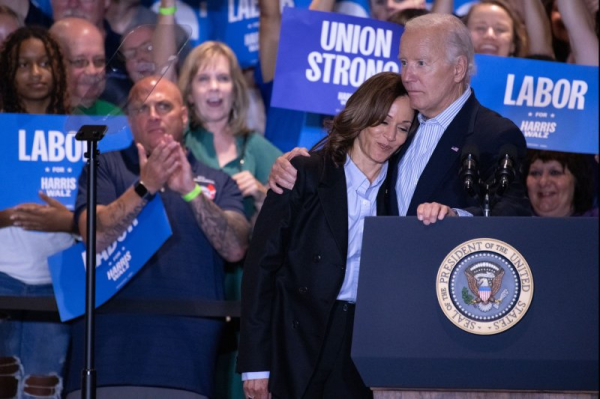 Harris, Biden call for U.S. Steel to stay American owned in joint Pittsburgh event Harris, Biden call for U.S. Steel to stay American owned in joint Pittsburgh event