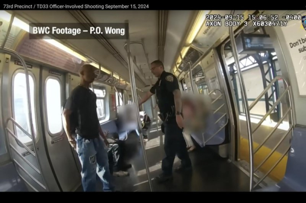 NYPD releases bodycam footage of transit shooting that wounded four NYPD releases bodycam footage of transit shooting that wounded four