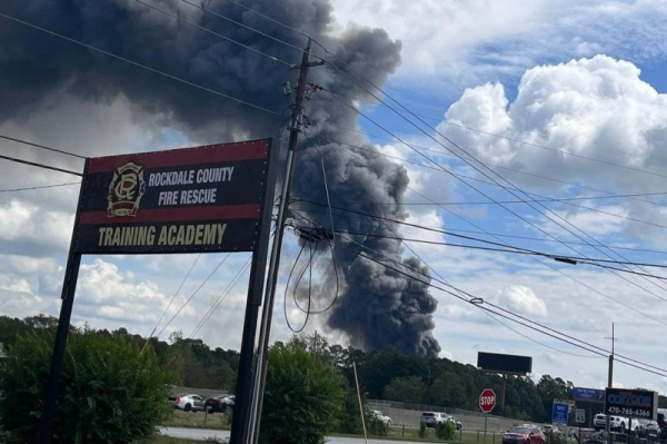 Thousands evacuated after fire erupts at chemical plant near Atlanta Thousands evacuated after fire erupts at chemical plant near Atlanta