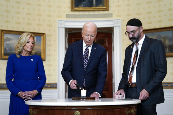 Biden, Harris, Trump each commemorate anniversary of Oct. 7 attack on Israel Biden, Harris, Trump each commemorate anniversary of Oct. 7 attack on Israel