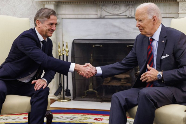 Biden praises Slovenian prime minister during White House meeting Biden praises Slovenian prime minister during White House meeting