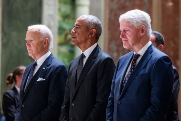 Current, former presidents gather to remember life of Ethel Kennedy Current, former presidents gather to remember life of Ethel Kennedy