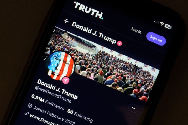 Trump Media stock plummets 22% after five-week surge Trump Media stock plummets 22% after five-week surge
