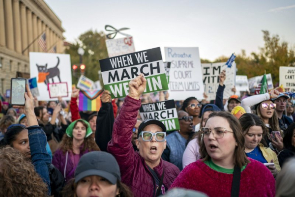 Thousands in Washington Women's March voice support for Harris as election looms Thousands in Washington Women's March voice support for Harris as election looms