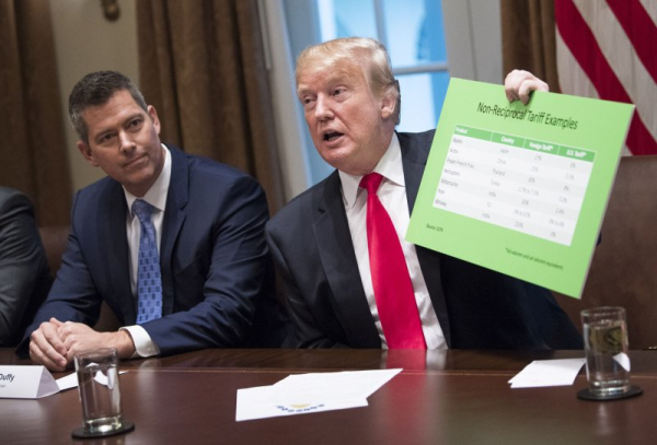 Trump names former congressman, Fox Business host Sean Duffy to lead Transportation Dept. Trump names former congressman, Fox Business host Sean Duffy to lead Transportation Dept.