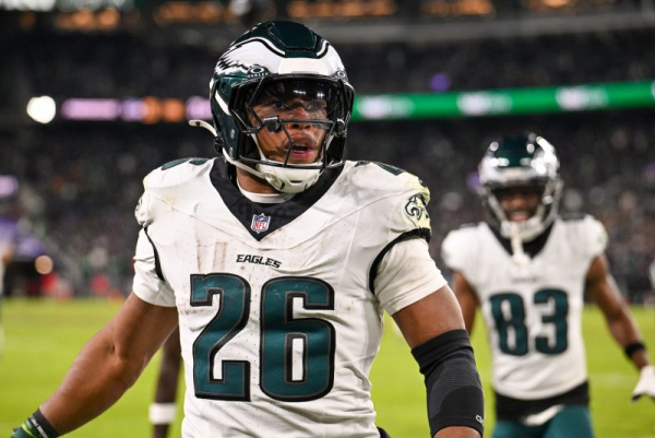 Eric Dickerson thinks Eagles' Saquon Barkley will fall short of rushing record Eric Dickerson thinks Eagles' Saquon Barkley will fall short of rushing record