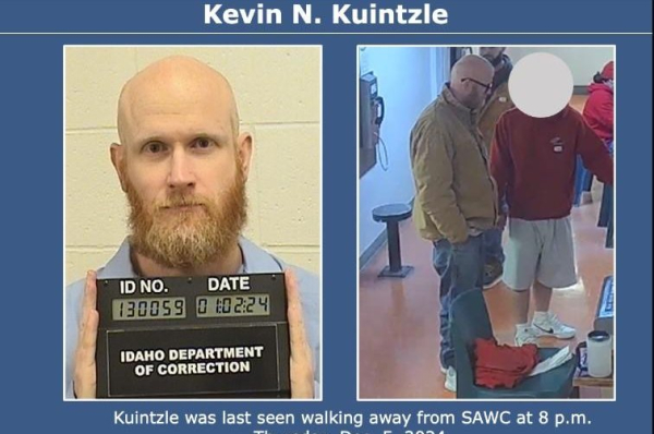 Idaho murder suspect arrested after walking away from correctional facility Idaho murder suspect arrested after walking away from correctional facility