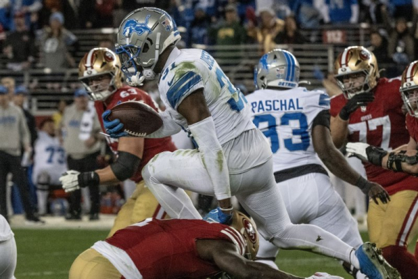Jahmyr Gibbs, Kerby Joseph help Detroit Lions fend off San Francisco 49ers Jahmyr Gibbs, Kerby Joseph help Detroit Lions fend off San Francisco 49ers