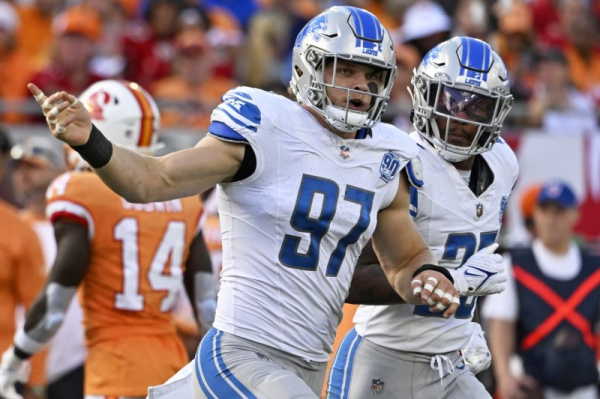 Lions' Aidan Hutchinson, who broke leg in October, promises Super Bowl return Lions' Aidan Hutchinson, who broke leg in October, promises Super Bowl return