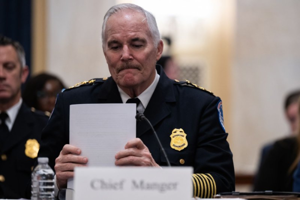 U.S. Capitol Police Chief Thomas Manger testifies about increased threats, need for more officers U.S. Capitol Police Chief Thomas Manger testifies about increased threats, need for more officers
