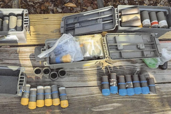 FBI seizes bureau's largest stockpile of homemade explosives, arrests Virginia man FBI seizes bureau's largest stockpile of homemade explosives, arrests Virginia man