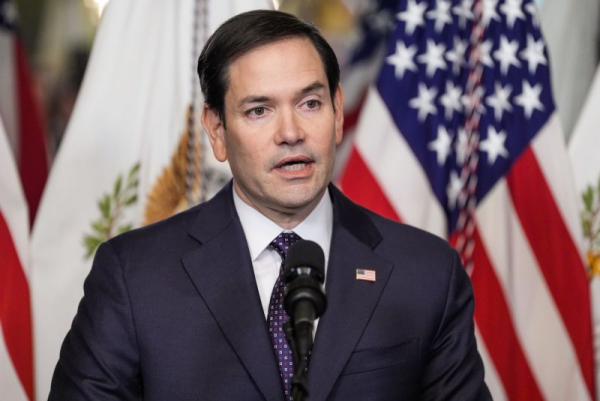 State Department will focus on 'national interest' while promoting peace, Rubio says State Department will focus on 'national interest' while promoting peace, Rubio says