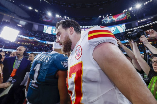 K.C. Chiefs' Travis Kelce accepts blame for poor Super Bowl leadership, considers retiring