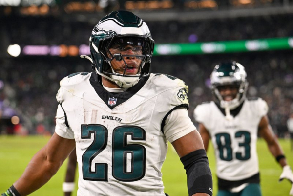 Matching Emmitt Smith, Terrell Davis Super Bowl feat a goal for Saquon Barkley