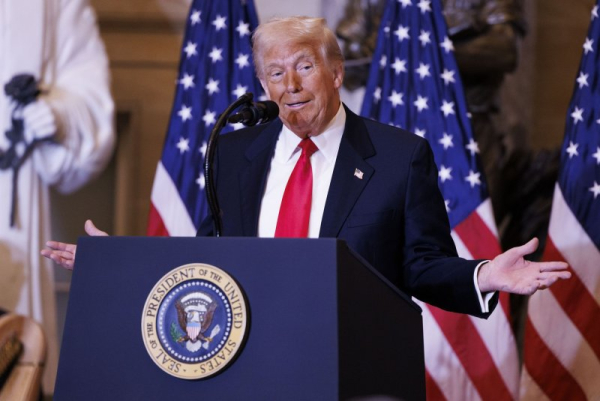 Trump announces plans for task force to protect Christians at National Prayer Breakfast Trump announces plans for task force to protect Christians at National Prayer Breakfast