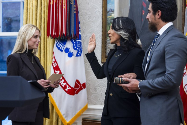 Tulsi Gabbard sworn in as National Intelligence director