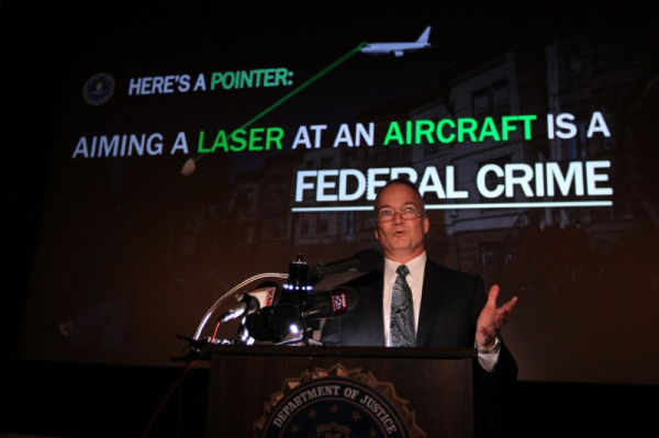 U.S. border officials report uptick in laser-pointer incidents aimed at commercial, military aircraft