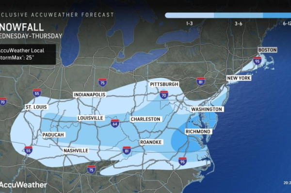 Winter storm targets South, Midwest and Mid-Atlantic Wednesday and Thursday Winter storm targets South, Midwest and Mid-Atlantic Wednesday and Thursday