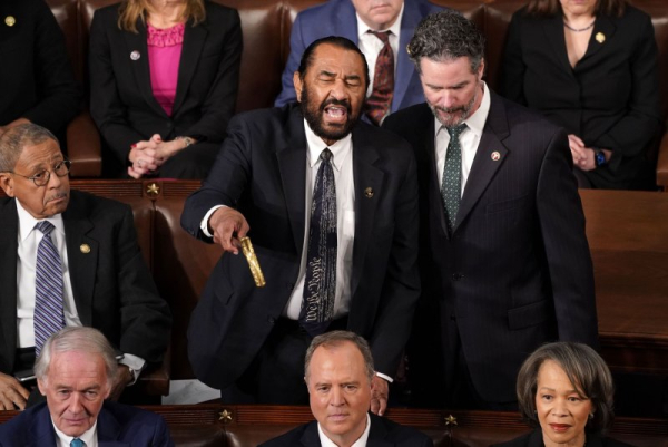House censures Rep. Al Green for telling Trump he has no mandate to cut Medicaid