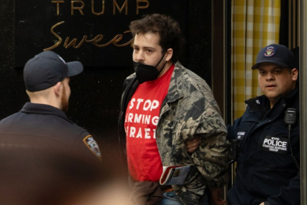 Mahmoud Khalil detention: Nearly 100 protesters arrested at Trump Tower in NYC