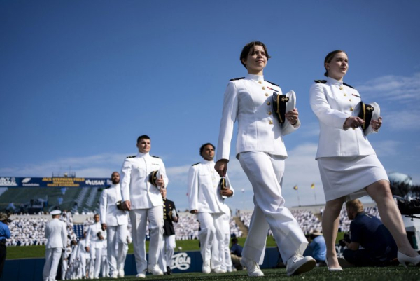 Sexual harassment incidents at U.S. military academies down slightly in latest reporting