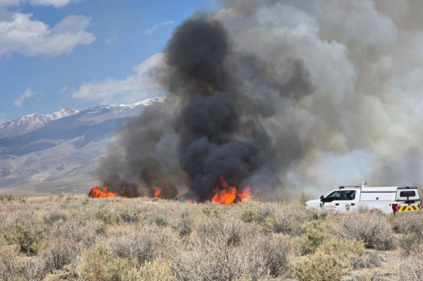 Silver Fire in central California spreads to 1,250 acres, forces evacuations