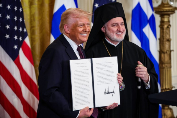 Trump celebrates Greek Independence Day at White House Trump celebrates Greek Independence Day at White House
