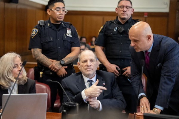 1st of 3 accusers takes stand at Harvey Weinstein's rape retrial in Manhattan 1st of 3 accusers takes stand at Harvey Weinstein's rape retrial in Manhattan