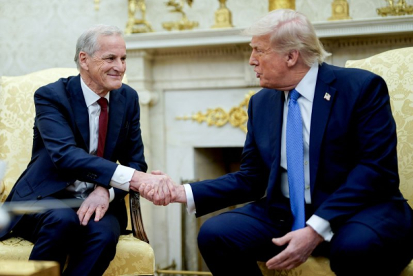 Trump, Norwegian prime minister discuss ending Ukraine War