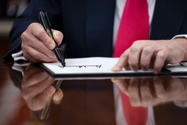 Trump's election executive order challenged in court