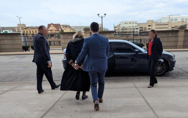 Wisconsin high court temporarily removes judge charged with helping migrant flee arrest