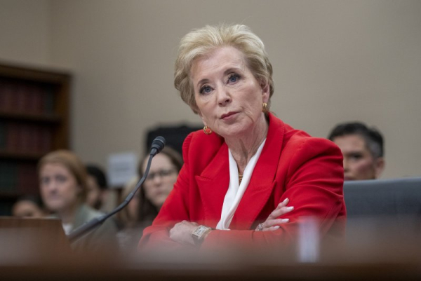 Education secretary says universities must follow the 1964 Civil Rights Act Education secretary says universities must follow the 1964 Civil Rights Act