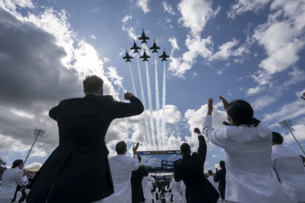 Vance to Naval Academy grads: 'Country needs you now more than ever' Vance to Naval Academy grads: 'Country needs you now more than ever'