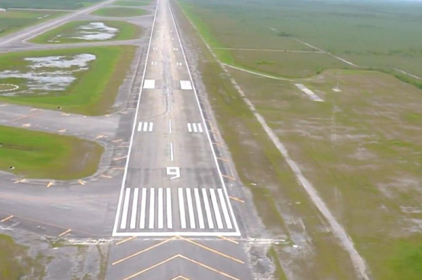 'Alligator Alcatraz' detention site in Everglades draws protests