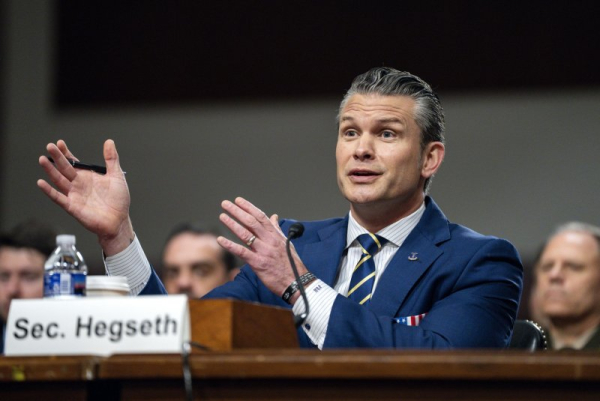 Senate committee grills Hegseth on protests, Middle East