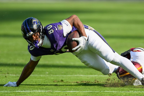 Baltimore Ravens tight end Isaiah Likely sustains small foot fracture